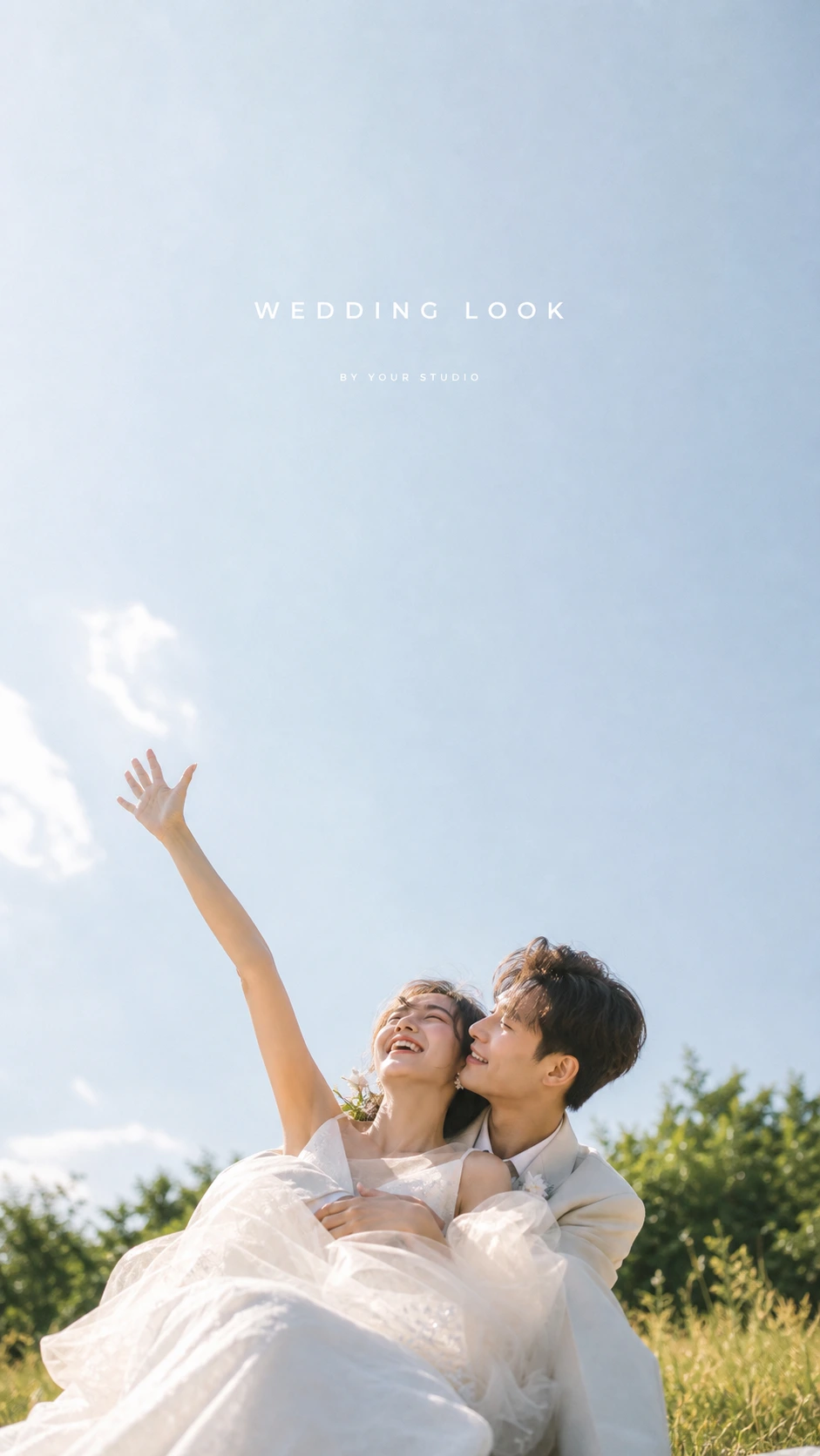 晴空婚纱封面