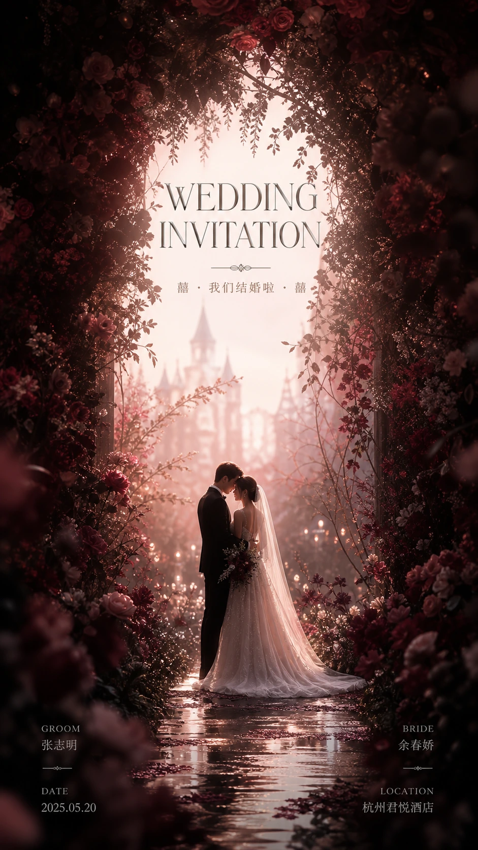 婚礼电子请柬封面