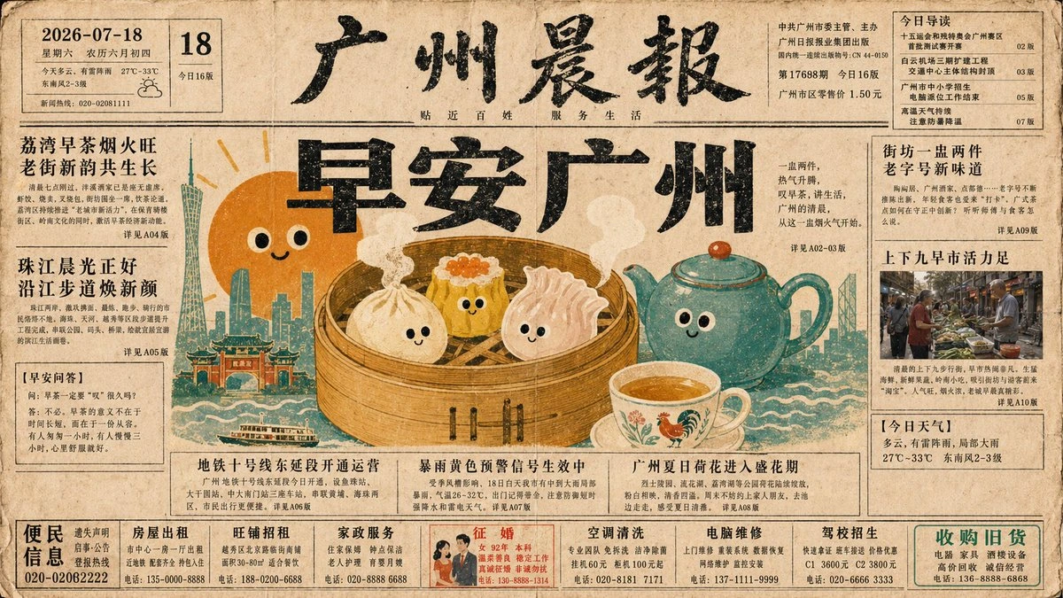guangzhou morning paper