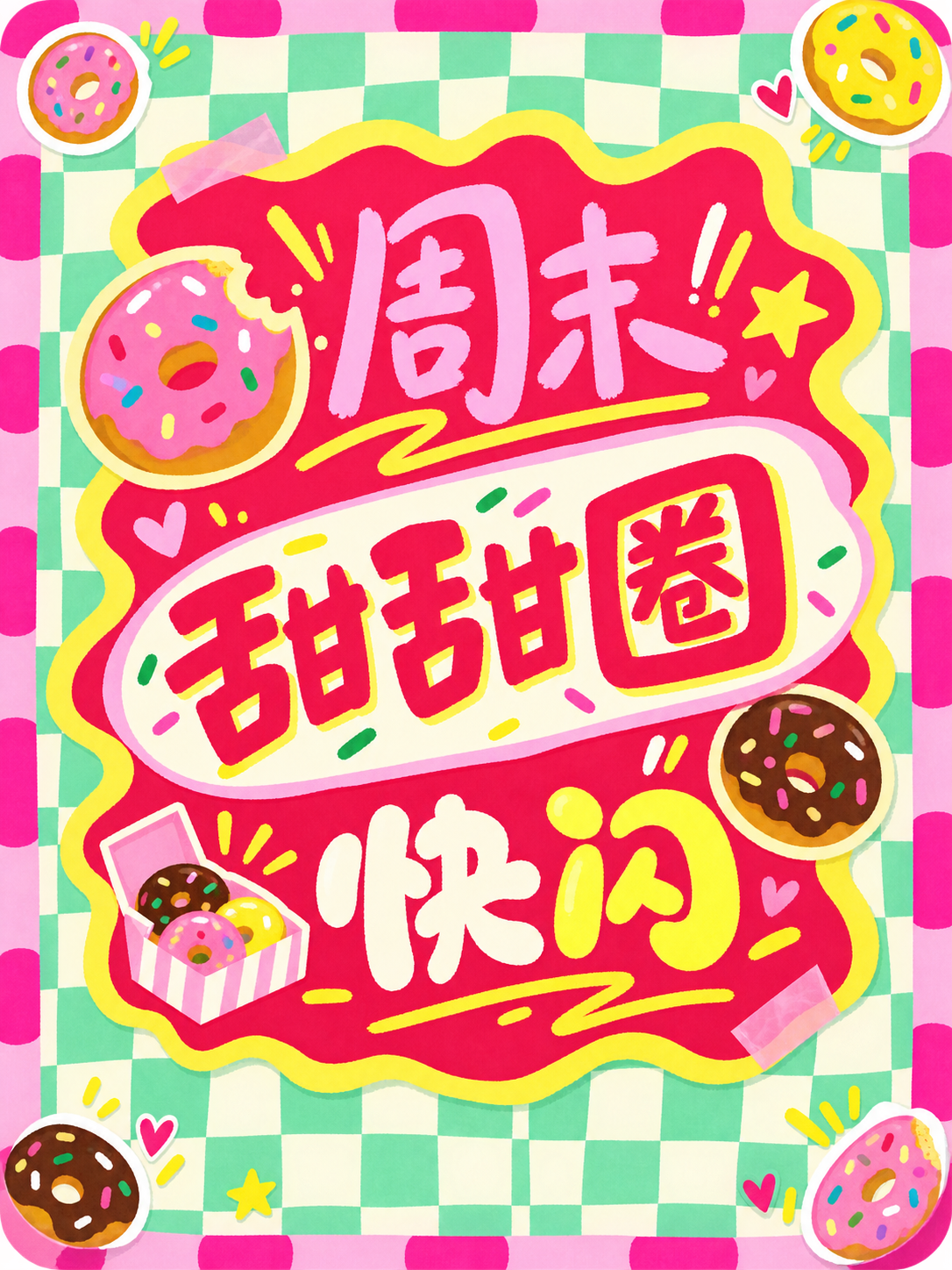 周末甜甜圈快闪
