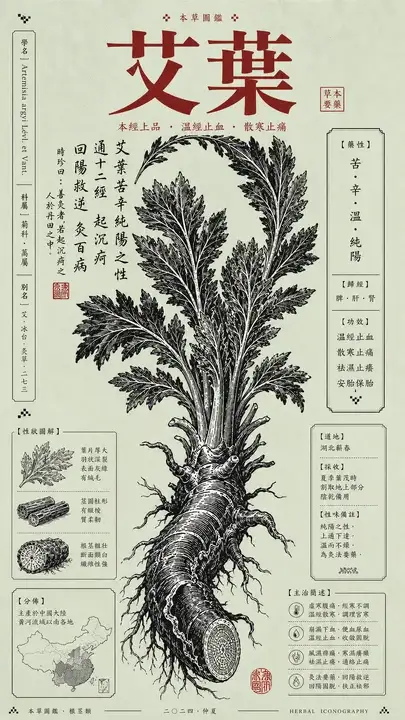 本草药材识别挂图