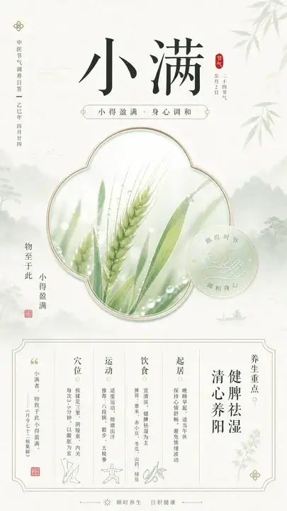 节气调养日签