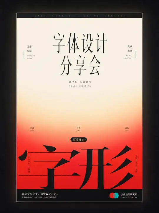 字体设计分享会