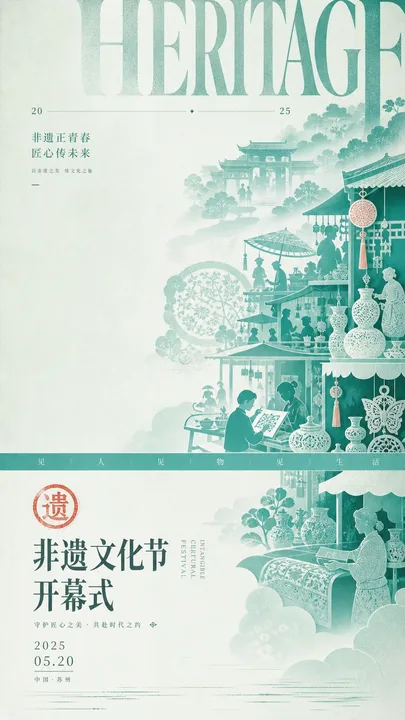 非遗文化节开幕