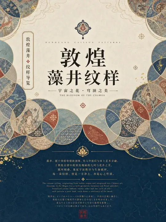 敦煌藻井纹样导览
