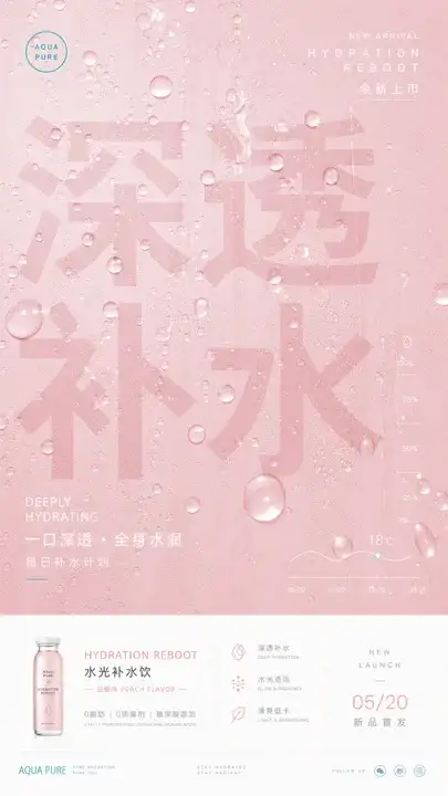 新品补水