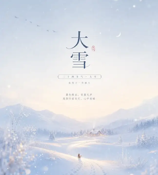 大雪归家