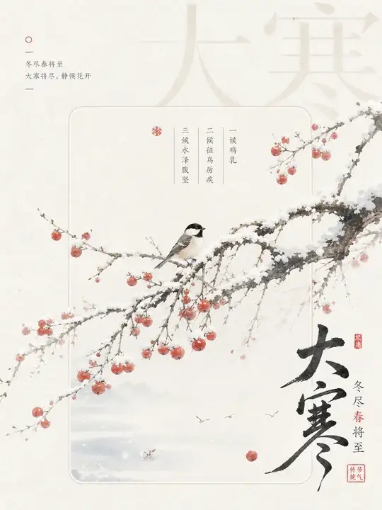 大寒归春