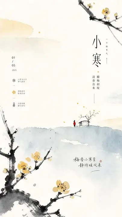 小寒腊梅