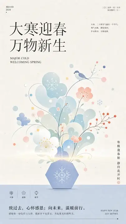 大寒迎春