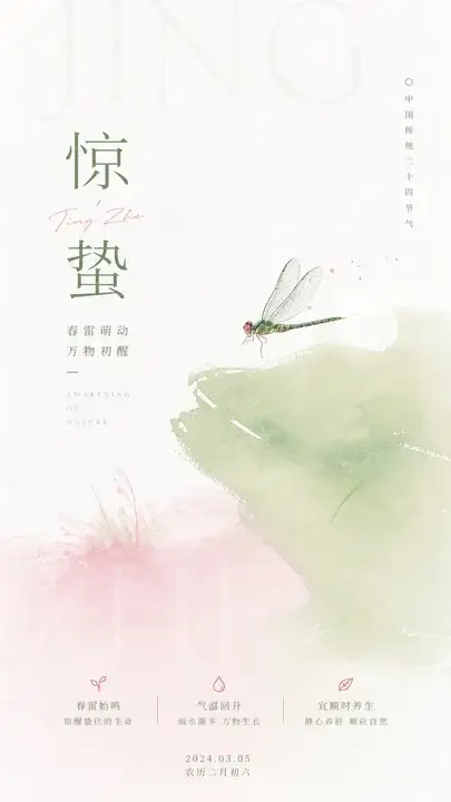 惊蛰春雷萌动
