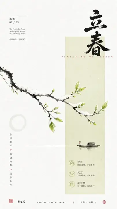 立春新芽初醒