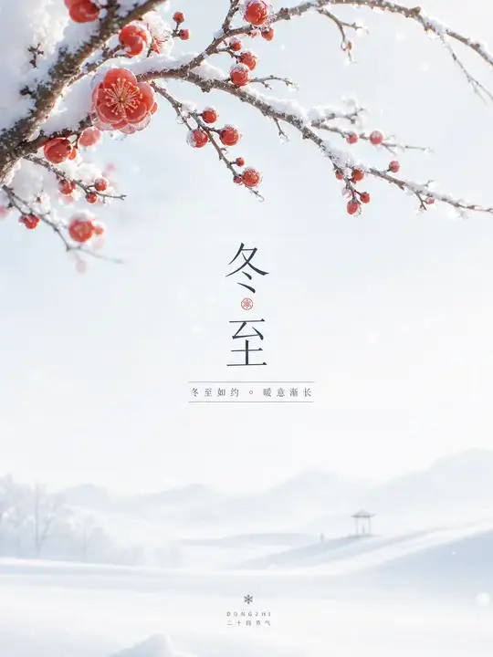 冬至雪景