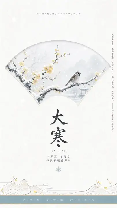 大寒梅雀