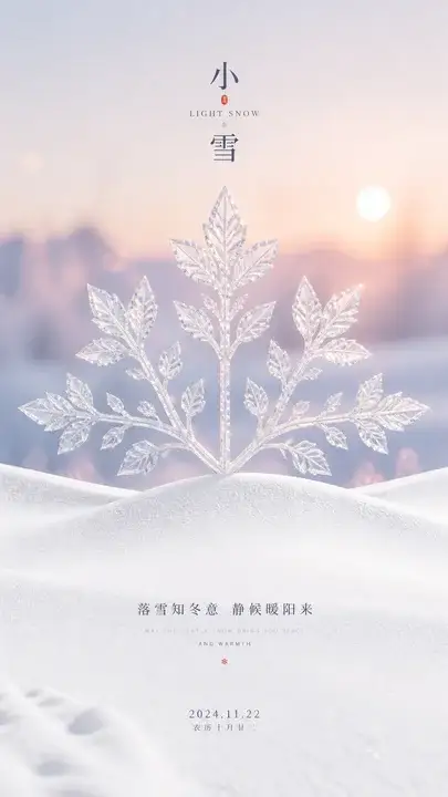 冬日雪脊节气