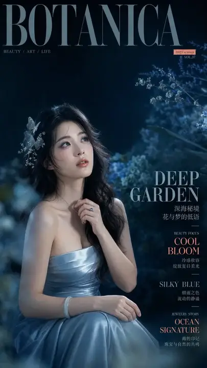 深海美妆季刊封面