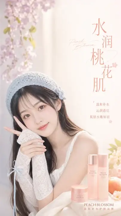 护肤品牌海报