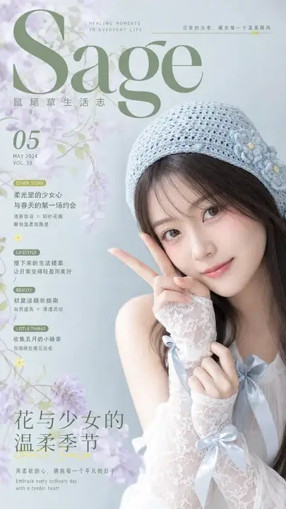 生活方式杂志封面