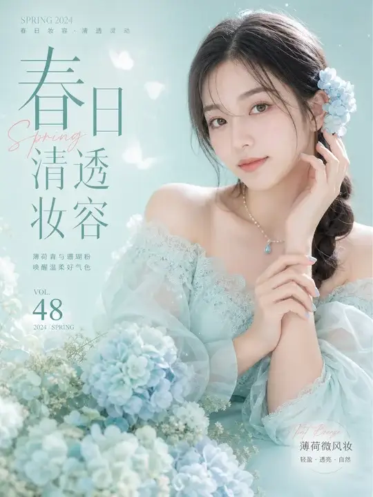 春季美妆封面