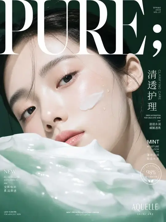 清透护肤少女