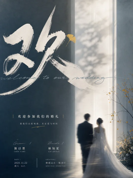 迎宾签到牌
