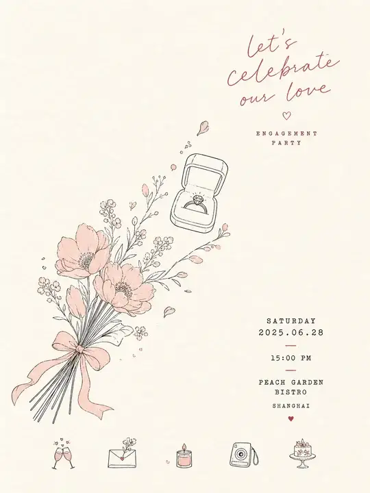 订婚派对邀请
