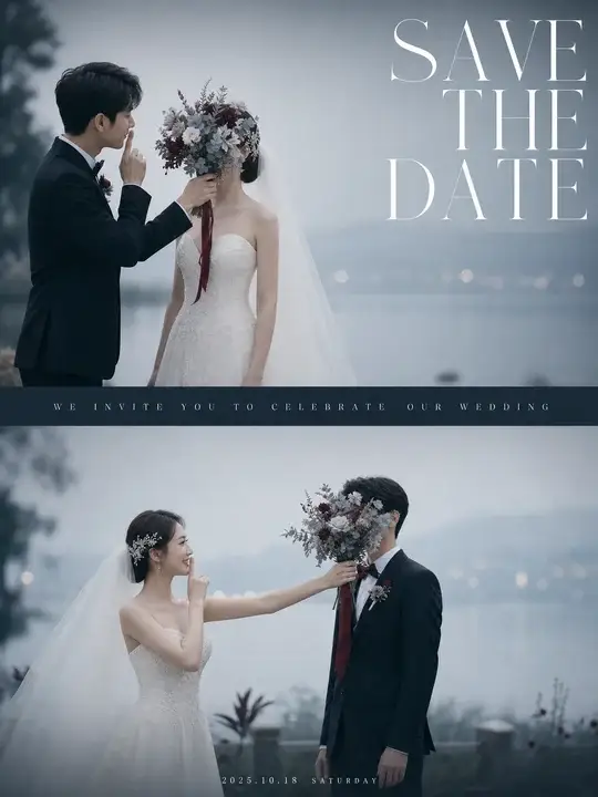 婚礼请柬双人叙事