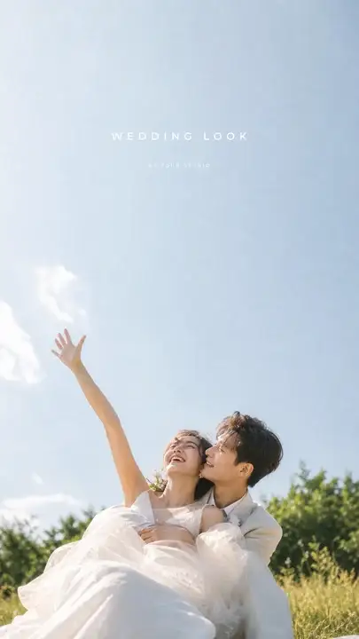 晴空婚纱封面