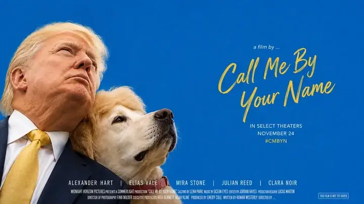 人物与金毛犬