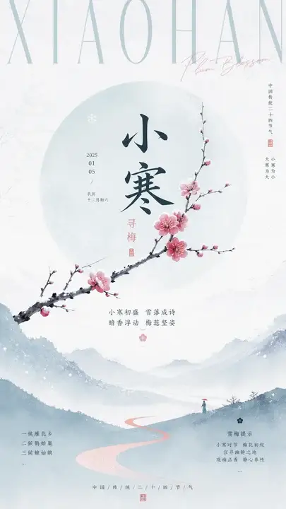 小寒寻梅