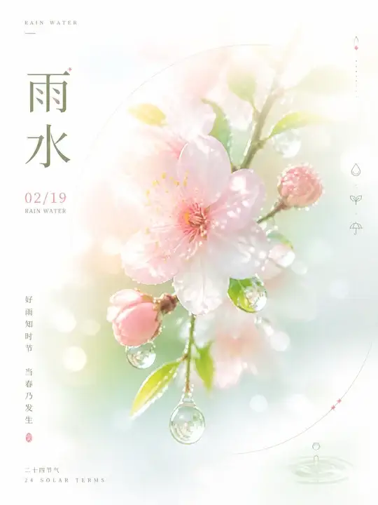 雨水花枝
