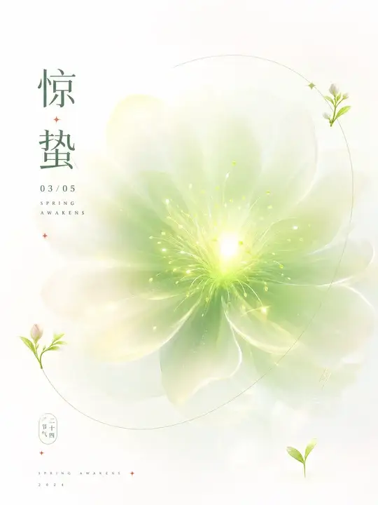 惊蛰新芽