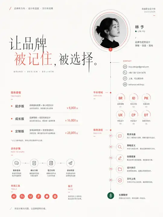 自由职业者服务页