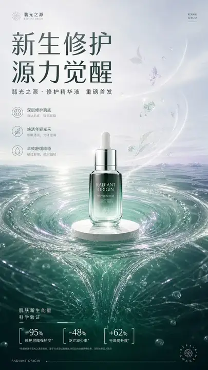 护肤精华电商首发