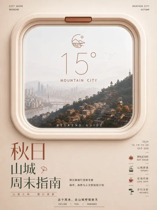 秋日山城周末指南