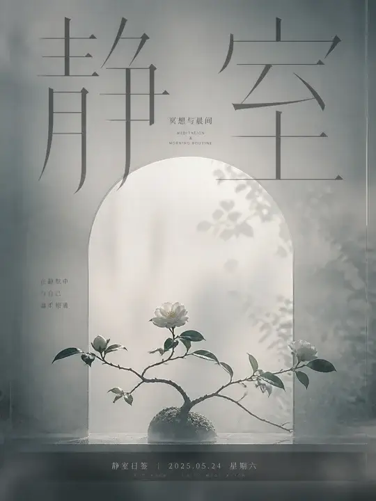 晨间冥想日签