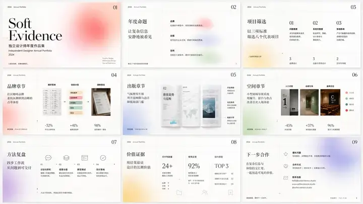 独立设计师年度作品集