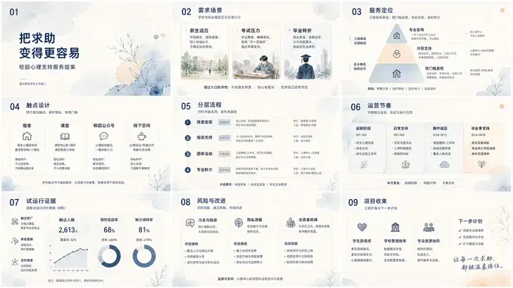 校园心理支持服务提案