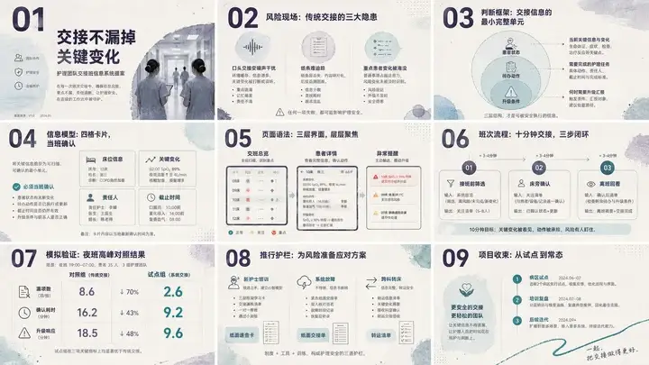 护理团队交接班信息系统