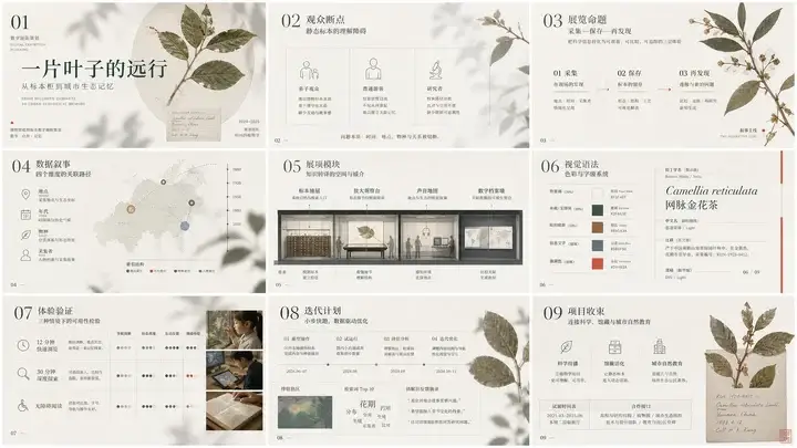 博物馆植物标本数字展陈