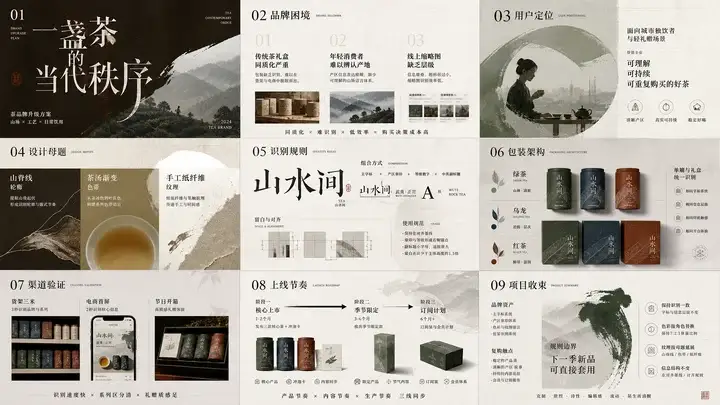 茶品牌视觉系统