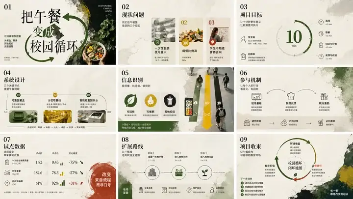 可持续校园午餐