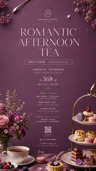 酒店下午茶套餐