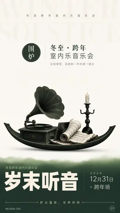 冬至跨年音乐会通知