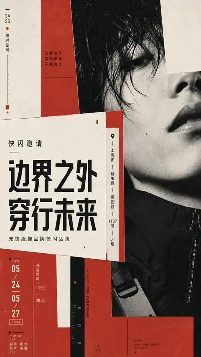 品牌快闪邀请