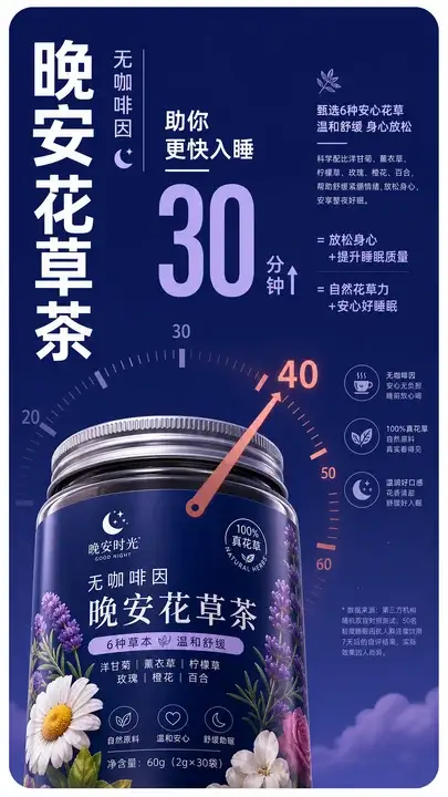 晚安花草茶