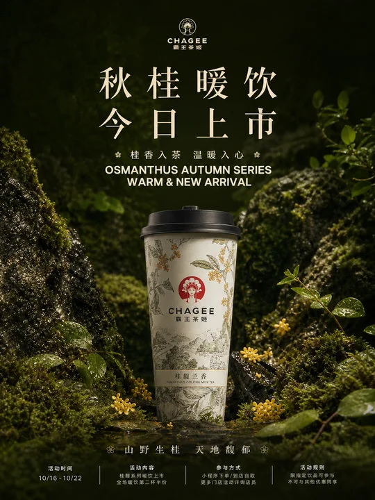 饮料苔境陈列 AI 绘画风格样图，第 4 张