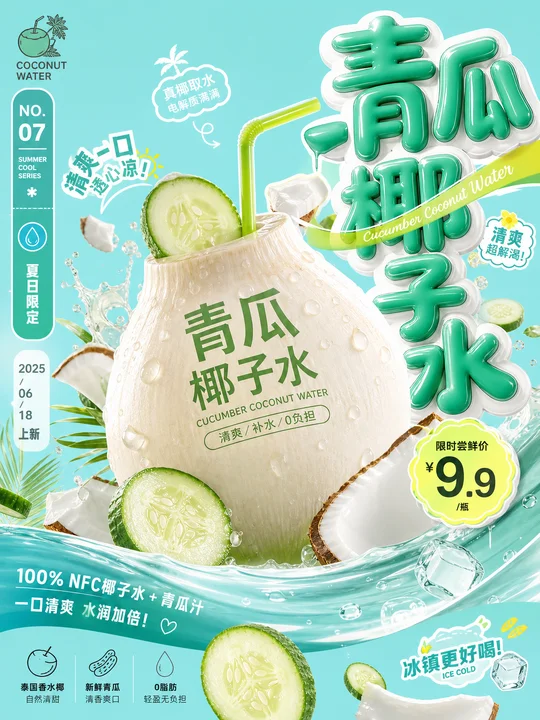 高明度爆款拼贴 AI 绘画风格样图，第 4 张