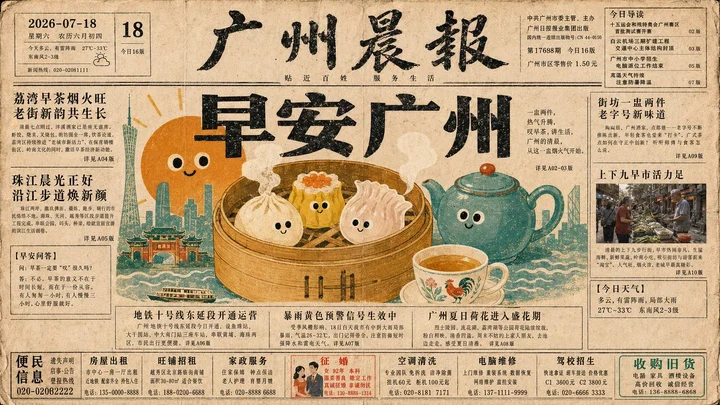guangzhou morning paper