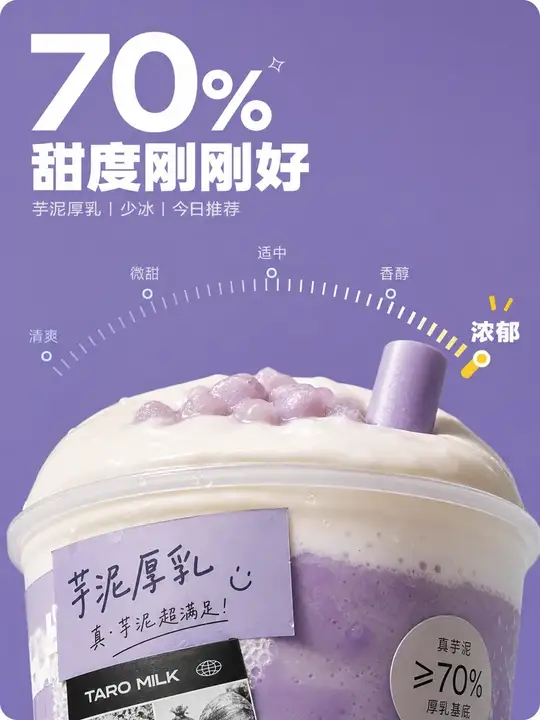 奶茶甜度选择器